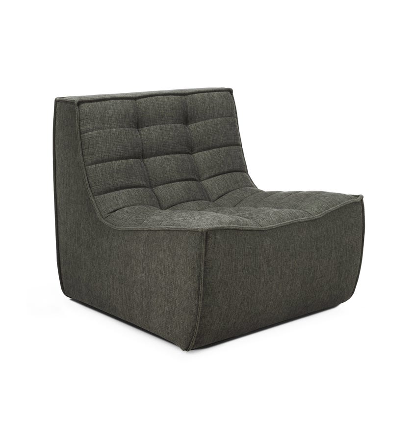Fauteuil N701 d'Ethnicraft, Eco Moss