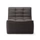 Fauteuil N701 d'Ethnicraft, Gris foncé