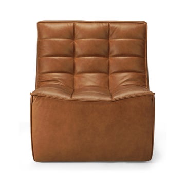 Fauteuil N701 d'Ethnicraft, Old Saddle