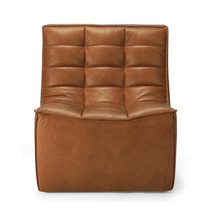Fauteuil N701 d'Ethnicraft, Old Saddle