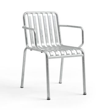 Fauteuil PALISSADE, Galva brut
