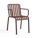 Fauteuil PALISSADE, Iron red