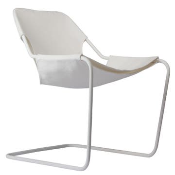 Fauteuil outdoor PAULISTANO de Objekto, Blanc