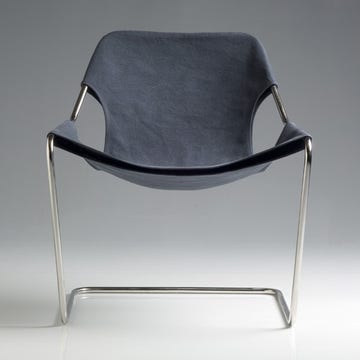 Fauteuil PAULISTANO de Objekto, Gris bleu 