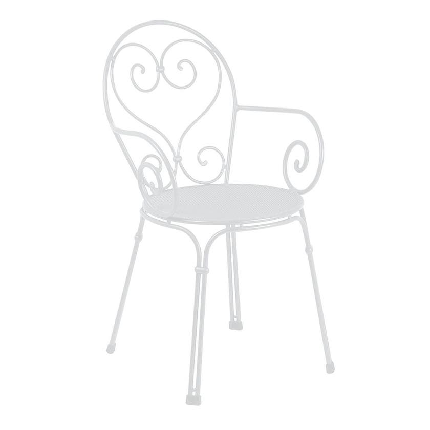 Fauteuil PIGALLE de Emu, Blanc mat Fauteuil PIGALLE de Emu, Blanc mat