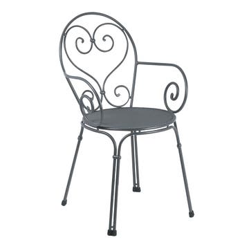 Fauteuil PIGALLE de Emu, Fer ancien