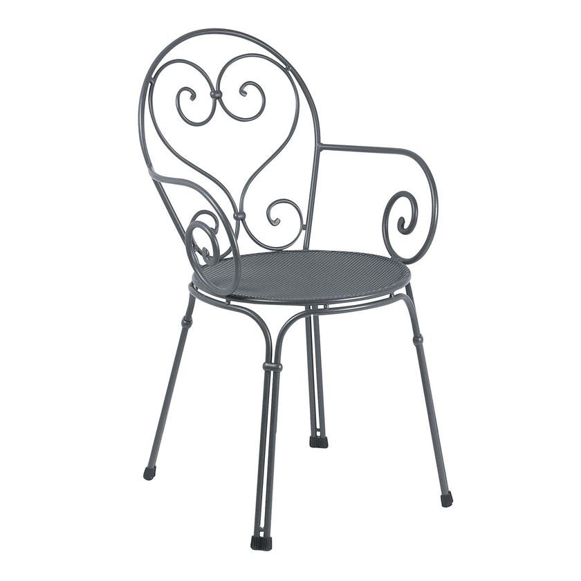 Fauteuil PIGALLE de Emu, Fer ancien Fauteuil PIGALLE de Emu, Fer ancien