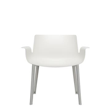 Fauteuil PIUMA de Kartell, Blanc
