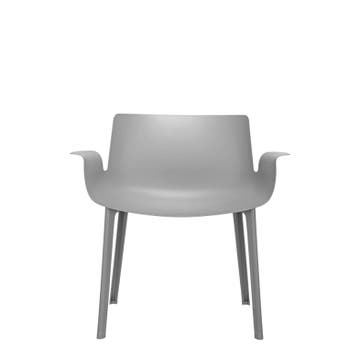 Fauteuil PIUMA de Kartell, Gris