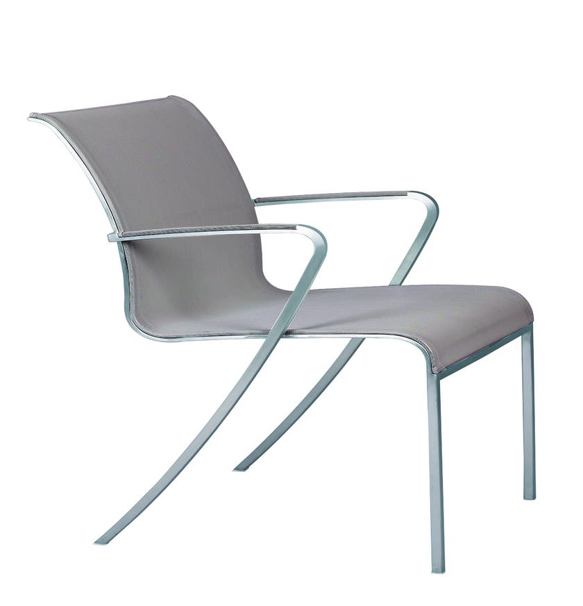 Fauteuil QT de Royal Botania, Cappuccino électropoli