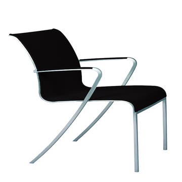 Fauteuil QT de Royal Botania, Noir électropoli