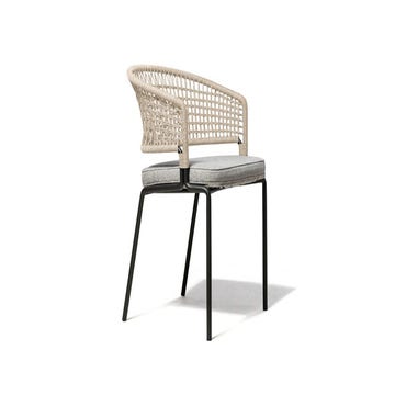 Fauteuil repas CTR de Tribu, Wengé et lin