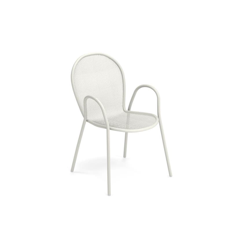 Fauteuil RONDA de Emu, Blanc mat Fauteuil RONDA de Emu, Blanc mat