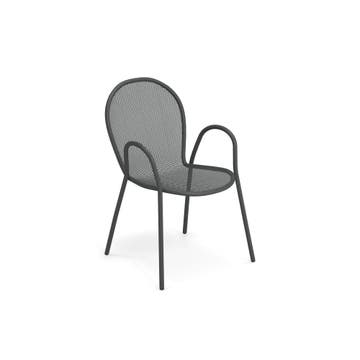 Fauteuil RONDA de Emu, Fer ancien