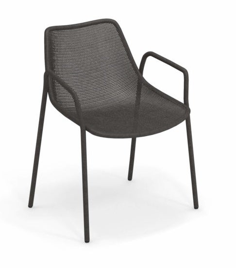 Fauteuil ROUND de Emu, Fer ancien Fauteuil ROUND de Emu, Fer ancien