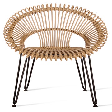 Fauteuil de table ROXY de Vincent Sheppard, Camel