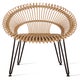 Fauteuil de table ROXY, Camel