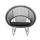Fauteuil ROY COCOON de Vincent Sheppard, Sans coussin, Noir
