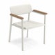 Fauteuil SHINE, Blanc mat 