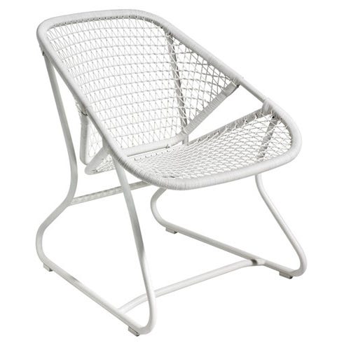 Fauteuil SIXTIES de Fermob Blanc coton 