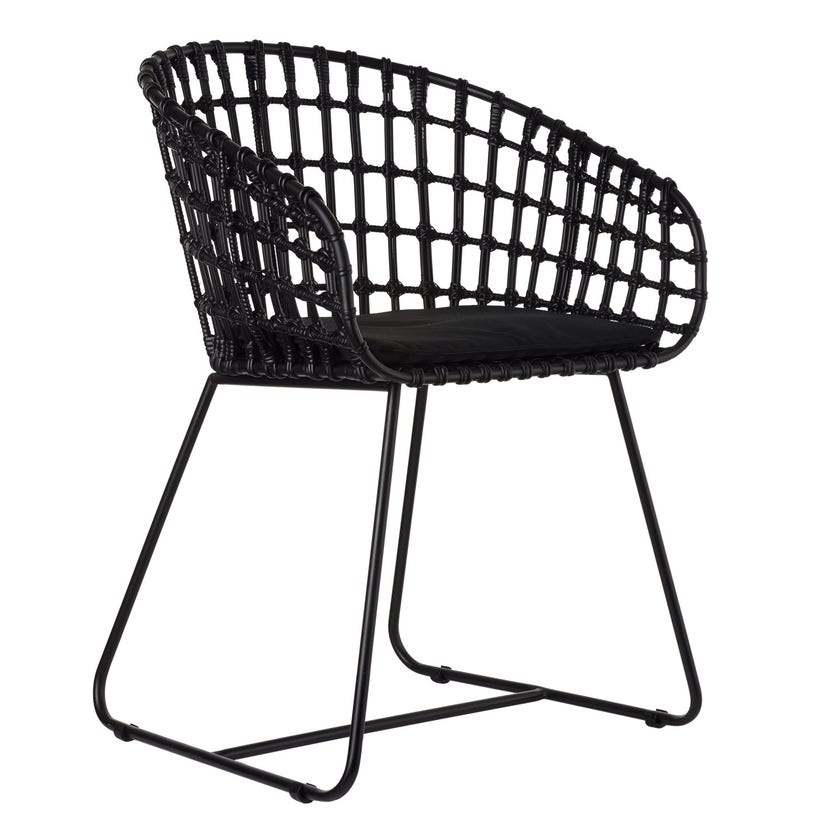 Fauteuil TOKYO de Pols Potten, Noir Fauteuil TOKYO de Pols Potten, Noir