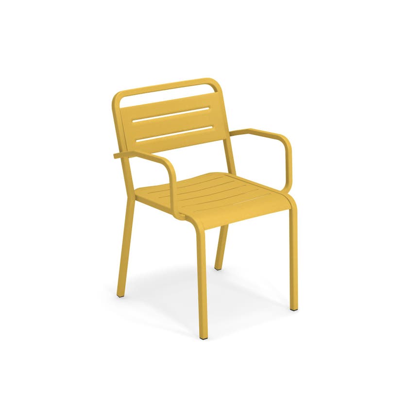Fauteuil URBAN de Emu, Jaune au curry Fauteuil URBAN de Emu, Jaune au curry