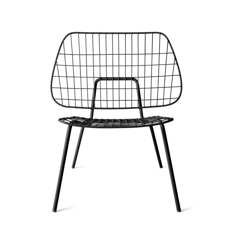 Fauteuil WM STRING de Audo Copenhagen, Noir Fauteuil WM STRING de Audo Copenhagen, Noir