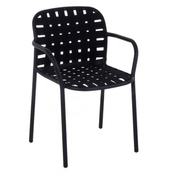 Fauteuil YARD de Emu, Noir