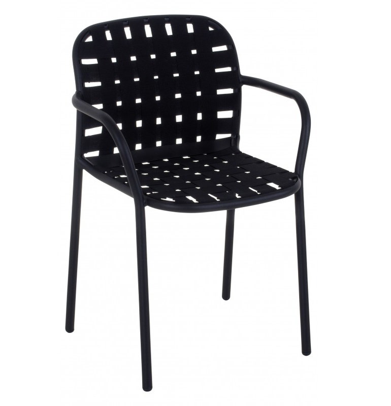 Fauteuil YARD de Emu, Noir