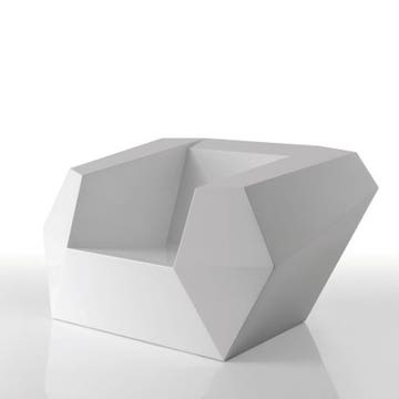 FAUTEUIL FAZ, Blanc de VONDOM
