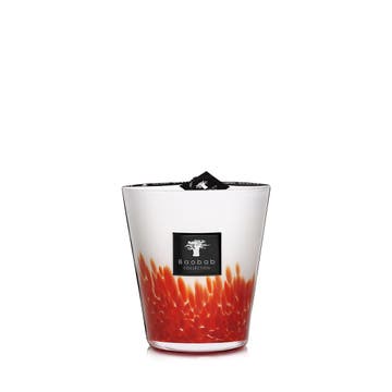 Bougie MAX 24 FEATHERS MASAAI de Baobab Collection