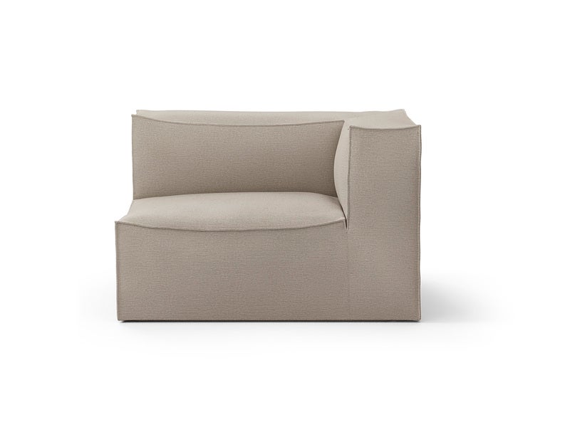 Module accoudoir droit CATENA de Ferm Living, Small, Tissu Cotton linen natural Module accoudoir droit CATENA de Ferm Living, Small, Tissu Cotton linen natural