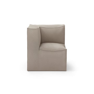 Module d'angle CATENA de Ferm Living, Small, Tissu Cotton linen natural