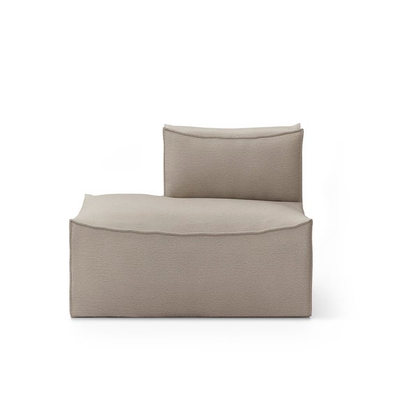 Module ouvert gauche CATENA de Ferm Living, Small, Tissu Cotton linen natural