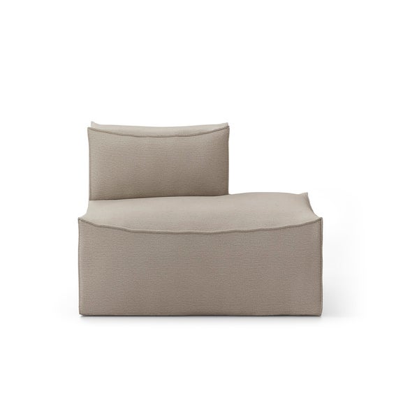 Module ouvert droit CATENA de Ferm Living, Small, Tissu Cotton linen natural