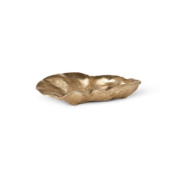 Bol vide-poche, OYSTER de Ferm Living, Laiton