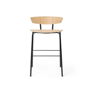 Chaise haute HERMAN de Ferm Living, H. 76 cm, Chêne huilé