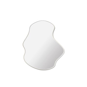 Miroir POND de Ferm living, Taille L, Finition Brass Laiton
