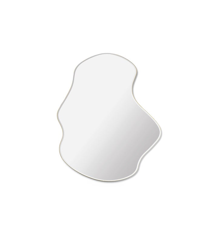 Miroir POND de Ferm living, Taille L, Finition Brass Laiton