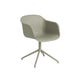 Fauteuil FIBER, Pieds Etoile, Dusty Green