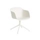 Fauteuil FIBER, Pieds Etoile, Blanc