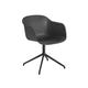 Fauteuil FIBER, Pieds Etoile, Noir
