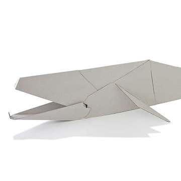 Figurine d'animaux en carton MY ZOO de Magis, Large, Baleine Figurine d'animaux en carton MY ZOO de Magis, Large, Baleine