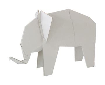 Figurine d'animaux en carton MY ZOO de Magis, Large, Eléphant Figurine d'animaux en carton MY ZOO de Magis, Large, Eléphant