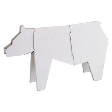Figurine d'animaux en carton MY ZOO de Magis, Large, Ours Figurine d'animaux en carton MY ZOO de Magis, Large, Ours