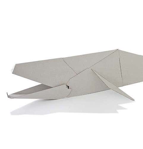 Figurine d'animaux en carton MY ZOO de Magis, Small, Baleine