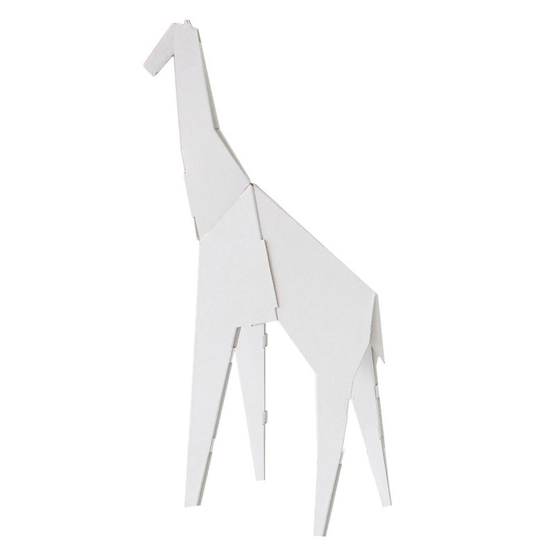 Figurine d'animaux en carton MY ZOO de Magis, Small, Girafe