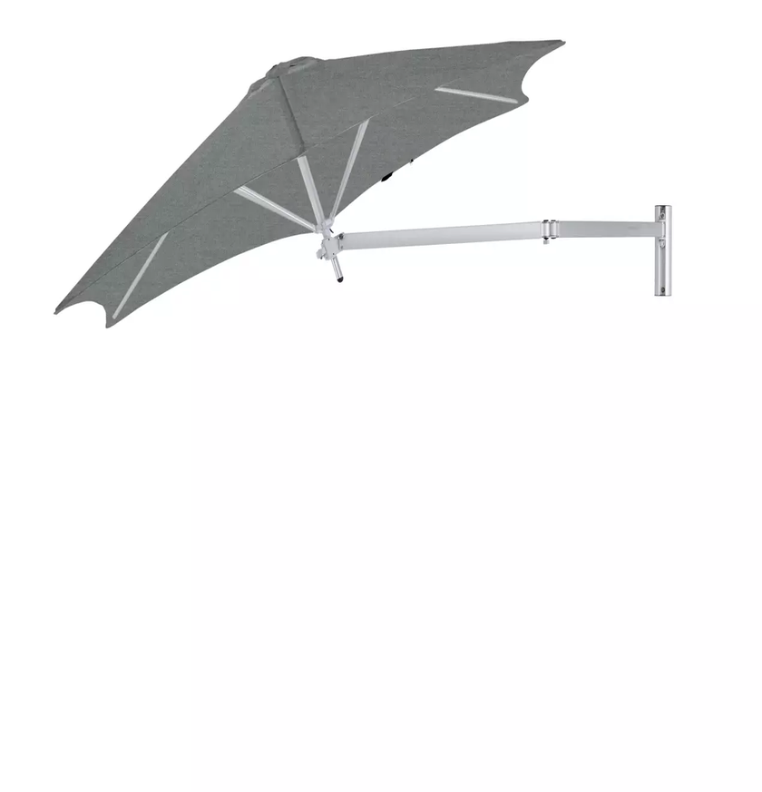 Parasol PARAFLEX NEO Ø.270 cm de Umbrosa, Tissu Sunbrella, Flanelle