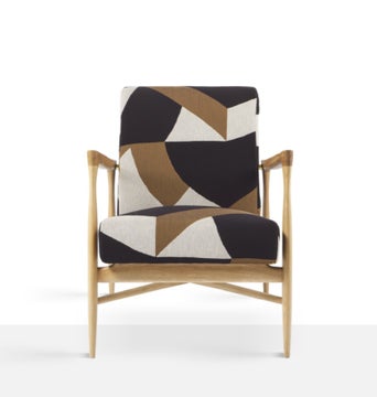 Fauteuil FLOATING de RED Edition, Tissu Lelièvre Dalai Fauteuil FLOATING de RED Edition, Tissu Lelièvre Dalai