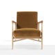Fauteuil FLOATING, Velours Honey